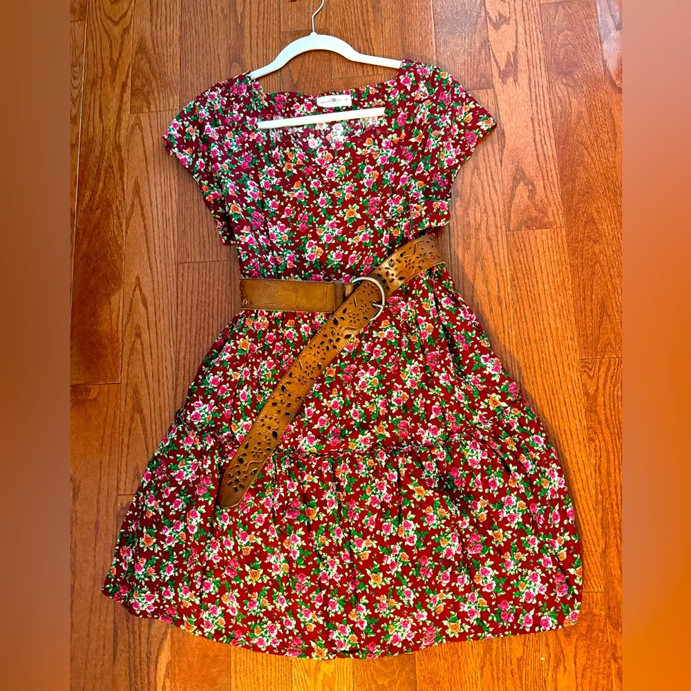 Natural life flower dress.